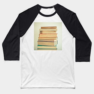 Stack of Books Baseball T-Shirt